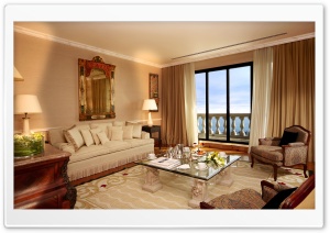 Beautiful Classic Living Room Ultra HD Wallpaper for 4K UHD Widescreen desktop, tablet & smartphone