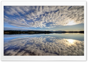 Beautiful Clouds Reflection Ultra HD Wallpaper for 4K UHD Widescreen desktop, tablet & smartphone