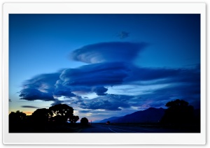 Beautiful Clouds, Road Ultra HD Wallpaper for 4K UHD Widescreen desktop, tablet & smartphone