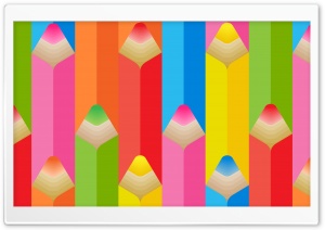 Beautiful Colored Pencils - Back to School Ultra HD Wallpaper for 4K UHD Widescreen desktop, tablet & smartphone