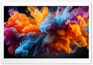Beautiful Colorful Abstract Art Ultra HD Wallpaper for 4K UHD Widescreen desktop, tablet & smartphone