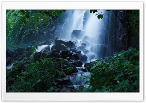 Beautiful Forest Waterfall, Summer Ultra HD Wallpaper for 4K UHD Widescreen desktop, tablet & smartphone