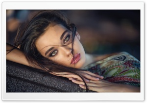 Beautiful Girl with Beautiful Eyes Ultra HD Wallpaper for 4K UHD Widescreen desktop, tablet & smartphone