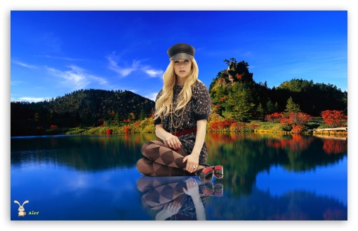 beautiful girls 006 UltraHD Wallpaper for Widescreen 16:10 ;