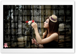 beautiful girls 015 4K UHD Wallpaper for Widescreen and UltraWide Desktop, UltraHD TV, Smartphone, Tablet