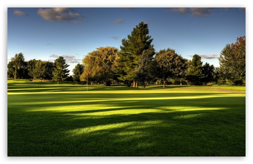 golf course background