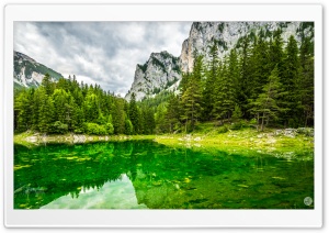 Beautiful Green Lake Ultra HD Wallpaper for 4K UHD Widescreen desktop, tablet & smartphone