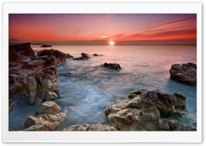 Beautiful Horizon, Sunset Ultra HD Wallpaper for 4K UHD Widescreen desktop, tablet & smartphone