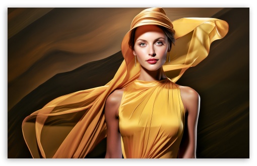 Beautiful Lady in Yellow UltraHD Wallpaper for UHD 16:9 ; HD 16:9 ; UltraWide 21:9 24:10 32:9 32:10 ; Widescreen 16:10 5:3 ; Fullscreen 4:3 5:4 3:2 ; Tablet 1:1 ; Mobile 9:16 9:19.5 9:20 9:21 9:22 10:16 2:3 3:5 3:4 ; Dual 16:10 5:3 16:9 4:3 5:4 3:2 ;