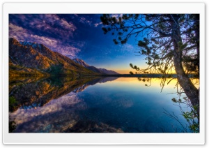 Beautiful Lake Reflection, HDR Ultra HD Wallpaper for 4K UHD Widescreen desktop, tablet & smartphone
