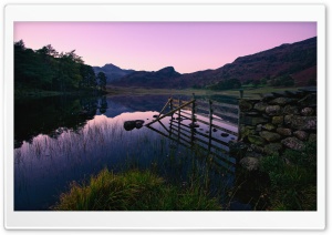 Beautiful Lake Scene Ultra HD Wallpaper for 4K UHD Widescreen desktop, tablet & smartphone