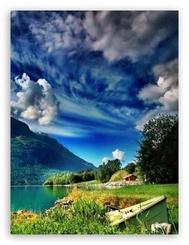 Beautiful Lakescape UltraHD Wallpaper for Mobile 3:4 ;