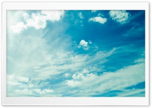 Beautiful Light Blue Sky Ultra HD Wallpaper for 4K UHD Widescreen desktop, tablet & smartphone