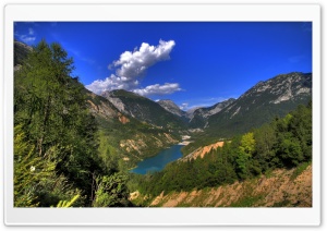 Beautiful Mountain Lake Ultra HD Wallpaper for 4K UHD Widescreen desktop, tablet & smartphone