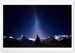 Beautiful Night Sky Ultra HD Wallpaper for 4K UHD Widescreen desktop, tablet & smartphone