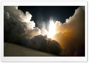 Beautiful Space Shuttle Launch Ultra HD Wallpaper for 4K UHD Widescreen desktop, tablet & smartphone