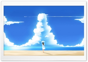 Beautiful Summer Day Illustration Ultra HD Wallpaper for 4K UHD Widescreen desktop, tablet & smartphone