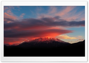 Beautiful Sunrise, Mount Timpanogos Ultra HD Wallpaper for 4K UHD Widescreen desktop, tablet & smartphone