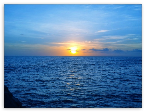 Beautiful Sunset at Kerala UltraHD Wallpaper for Standard 4:3 Fullscreen UXGA XGA SVGA ; iPad 1/2/Mini ; Mobile 4:3 - UXGA XGA SVGA ;