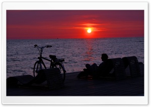 Beautiful Sunset In Sweden Ultra HD Wallpaper for 4K UHD Widescreen desktop, tablet & smartphone