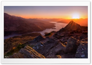 Beautiful Sunset, Scotland Ultra HD Wallpaper for 4K UHD Widescreen desktop, tablet & smartphone
