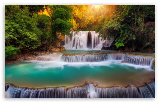 Beautiful Turquoise Waterfall UltraHD Wallpaper for UHD 16:9 ; HD 16:9 ; UltraWide 21:9 24:10 32:10 ; Widescreen 16:10 5:3 ; Fullscreen 4:3 5:4 3:2 ; Tablet 1:1 ; Mobile 9:16 9:19.5 9:20 10:16 2:3 3:5 3:4 ; Dual 16:10 5:3 4:3 5:4 3:2 ;