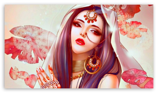 Download Indigenous Indian Anime Girl Wallpaper  Wallpaperscom
