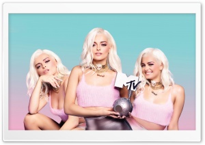 Bebe Rexha, American Singer 4K UHD Wallpaper for Widescreen and UltraWide Desktop, UltraHD TV, Smartphone, Tablet