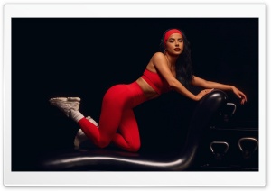 Becky G Fabletics Activewear 4K UHD Wallpaper for Widescreen and UltraWide Desktop, UltraHD TV, Smartphone, Tablet