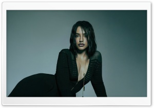Becky G, Singer, Celebrity, Black Dress, Black Lipstick 4K UHD Wallpaper for Widescreen and UltraWide Desktop, UltraHD TV, Smartphone, Tablet