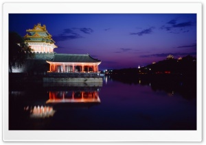 Beijing At Night Ultra HD Wallpaper for 4K UHD Widescreen desktop, tablet & smartphone