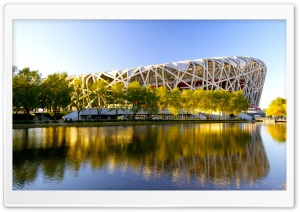 Beijing Birds Nest Stadium 3 Ultra HD Wallpaper for 4K UHD Widescreen desktop, tablet & smartphone