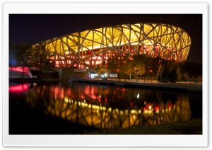 Beijing Birds Nest Stadium 4 Ultra HD Wallpaper for 4K UHD Widescreen desktop, tablet & smartphone