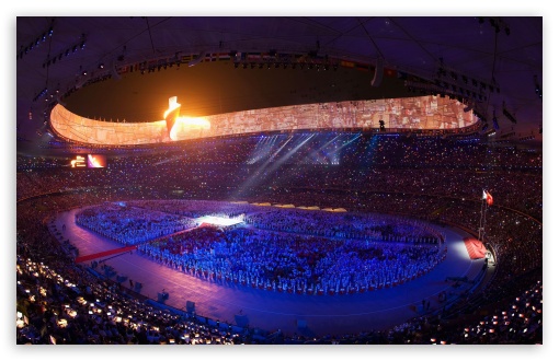 Beijing Olympic Games Opening UltraHD Wallpaper for UHD 16:9 ; HD 16:9 ; Widescreen 16:10 5:3 ; Fullscreen 4:3 3:2 ;