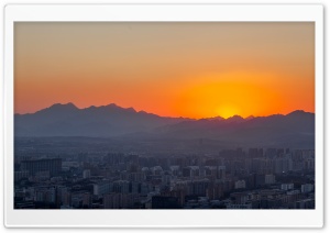 Beijing Sunset Ultra HD Wallpaper for 4K UHD Widescreen desktop, tablet & smartphone