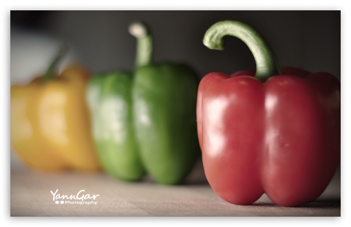 Bell Peppers UltraHD Wallpaper for UHD 16:9 ; HD 16:9 ; Widescreen 16:10 5:3 ; Fullscreen 3:2 ;