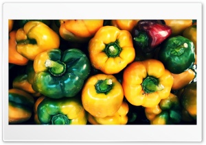 Bell Peppers Ultra HD Wallpaper for 4K UHD Widescreen Desktop, Lockscreen, Screensaver, TV, Tablet, Smartphone