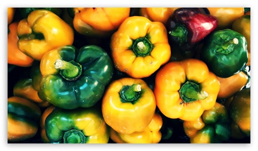 Bell Peppers UltraHD Wallpaper for HD 16:9 ;