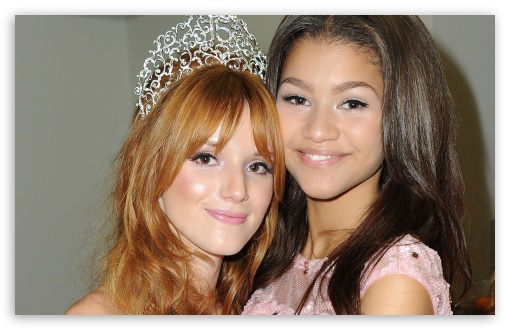 Bella Thorne & Zendaya Coleman UltraHD Wallpaper for Widescreen 16:10 ;