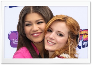 Bella Thorne & Zendaya Coleman Ultra HD Wallpaper for 4K UHD Widescreen Desktop, Lockscreen, Screensaver, TV, Tablet, Smartphone