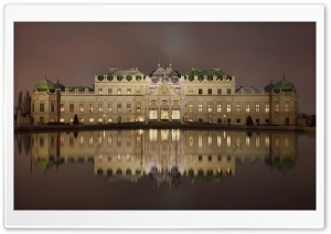 Belvedere Palace Vienna Ultra HD Wallpaper for 4K UHD Widescreen desktop, tablet & smartphone