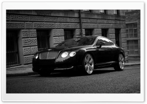 Bentley Continental GT Black Ultra HD Wallpaper for 4K UHD Widescreen desktop, tablet & smartphone