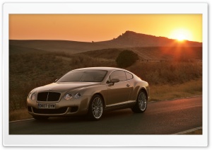 Bentley Continental GT On Road Ultra HD Wallpaper for 4K UHD Widescreen desktop, tablet & smartphone
