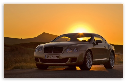 Bentley Continental GT Sunset UltraHD Wallpaper for Wide 16:10 5:3 Widescreen WHXGA WQXGA WUXGA WXGA WGA ; 8K UHD TV 16:9 Ultra High Definition 2160p 1440p 1080p 900p 720p ; Standard 4:3 Fullscreen UXGA XGA SVGA ; iPad 1/2/Mini ; Mobile 4:3 5:3 - UXGA XGA SVGA WGA ;