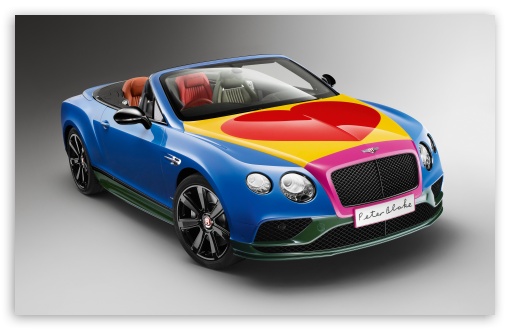 Bentley Continental GT V8 S convertible Pop Art by Peter Blake 2016 UltraHD Wallpaper for Wide 16:10 5:3 Widescreen WHXGA WQXGA WUXGA WXGA WGA ; UltraWide 21:9 24:10 ; 8K UHD TV 16:9 Ultra High Definition 2160p 1440p 1080p 900p 720p ; UHD 16:9 2160p 1440p 1080p 900p 720p ; Standard 4:3 5:4 3:2 Fullscreen UXGA XGA SVGA QSXGA SXGA DVGA HVGA HQVGA ( Apple PowerBook G4 iPhone 4 3G 3GS iPod Touch ) ; iPad 1/2/Mini ; Mobile 4:3 5:3 3:2 16:9 5:4 - UXGA XGA SVGA WGA DVGA HVGA HQVGA ( Apple PowerBook G4 iPhone 4 3G 3GS iPod Touch ) 2160p 1440p 1080p 900p 720p QSXGA SXGA ;