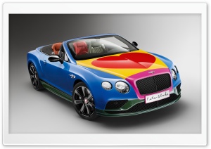Bentley GT Pop-Art 2016 Ultra HD Wallpaper for 4K UHD Widescreen desktop, tablet & smartphone