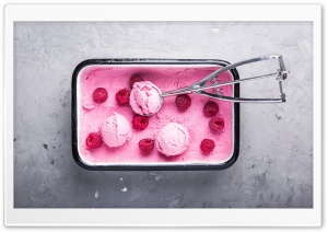 Berries Ice Cream Ultra HD Wallpaper for 4K UHD Widescreen desktop, tablet & smartphone