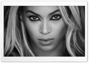 Beyonce Superpower Black and White Ultra HD Wallpaper for 4K UHD Widescreen desktop, tablet & smartphone