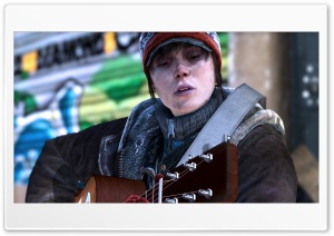 Beyond Two Souls Guitar Ultra HD Wallpaper for 4K UHD Widescreen Desktop, Lockscreen, Screensaver, TV, Tablet, Smartphone