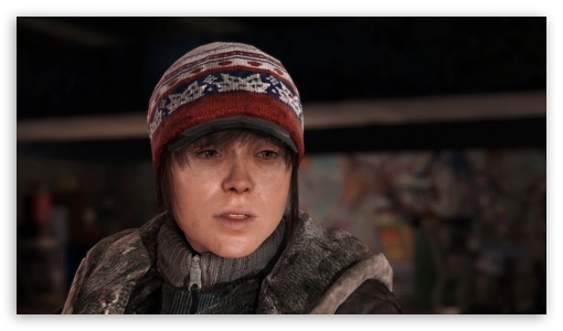 Beyond Two Souls It Cold UltraHD Wallpaper for Mobile 3:4 - ;